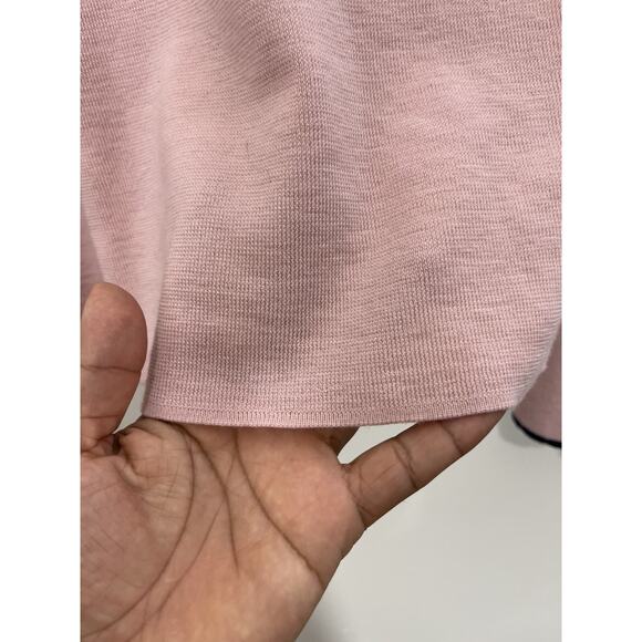 Tory Burch Kimberly Sweater S Merino Wool Coquette Preppy Minimalist Old Money - Picture 7 of 14